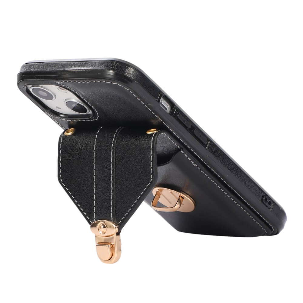 iPhone 15 Plus - Schutzhülle Case Mit Tasche - Image 3