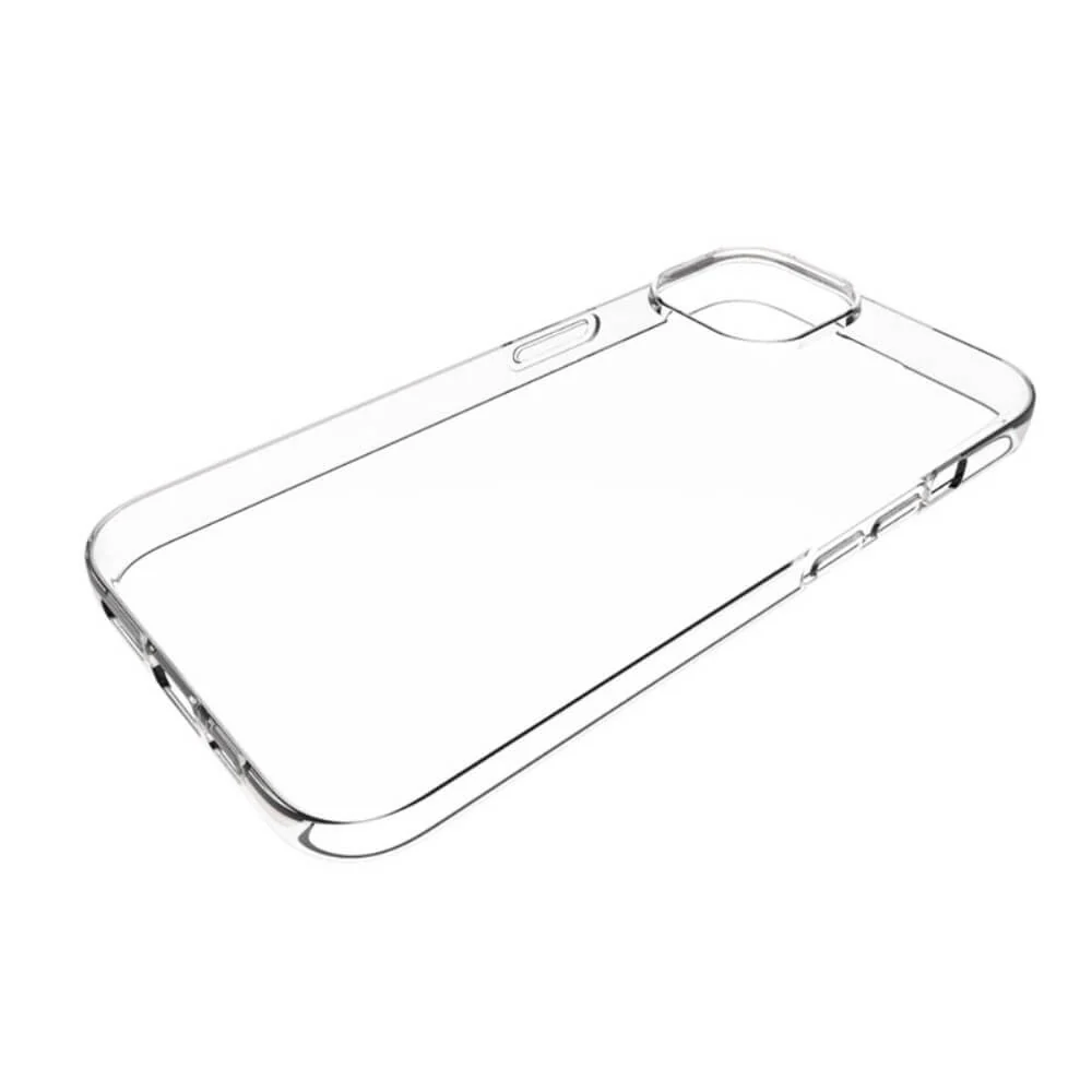 iPhone 15 Plus - Silikon Gummi Case Transparent - Image 7