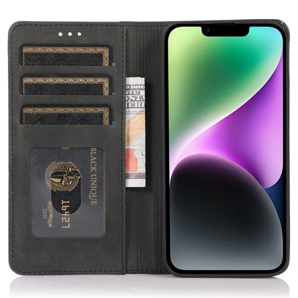 iPhone 15 Plus - Vintage Flip Case Hülle - Image 32