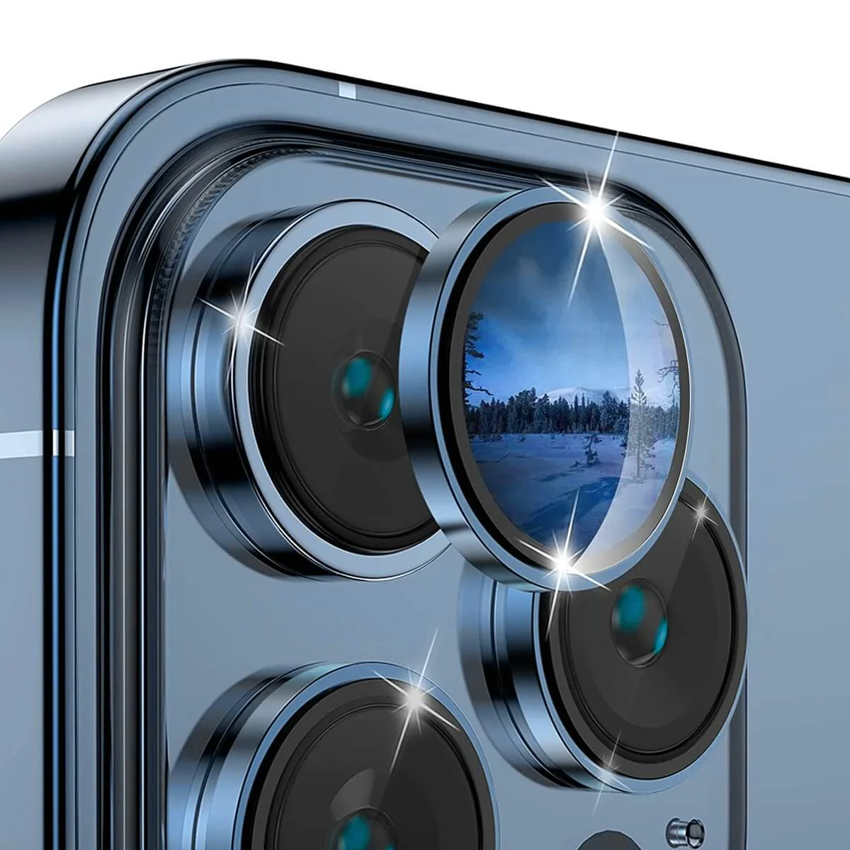 iPhone 15 Pro / 15 Pro Max - Enkay Kamera Linsen Panzerglas - Image 11
