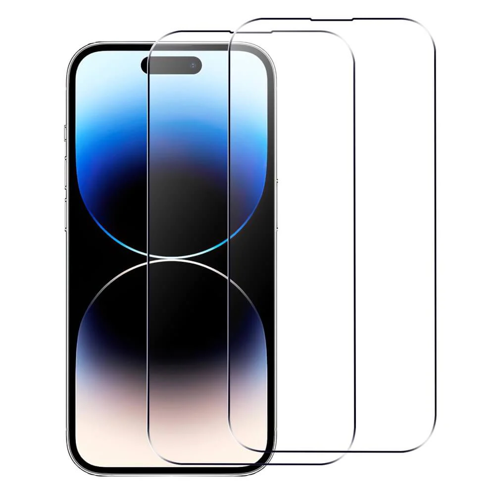 iPhone 15 Pro - 2 Stk. Panzerglas Display
