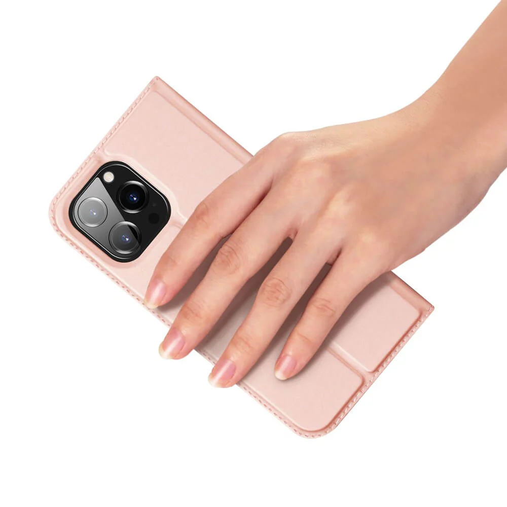 iPhone 15 Pro - Dux Ducis Skin Pro Flip Case - Image 14