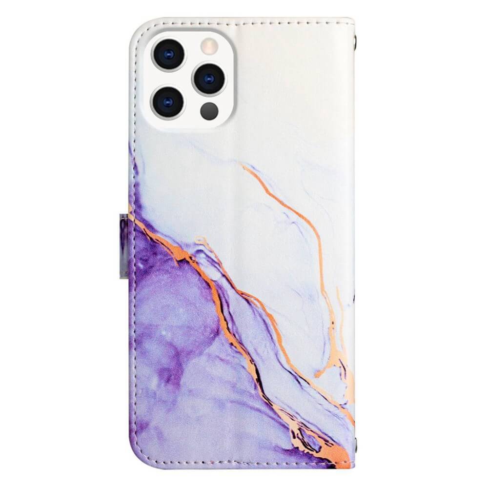 iPhone 15 Pro - Etui HĂŒlle mit UmhĂ€ngeband Marble - Image 16