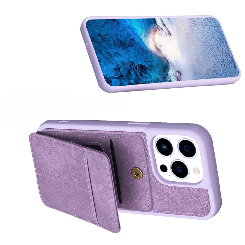 iPhone 15 Pro - Kickstand Case mit Kartenfächer - Image 10