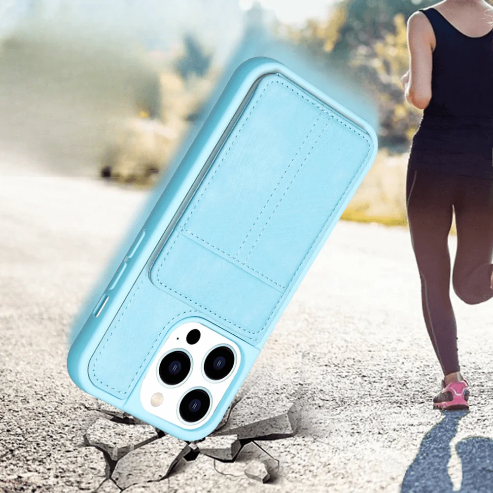 iPhone 15 Pro - Kickstand Case mit Kartenfächer - Image 16