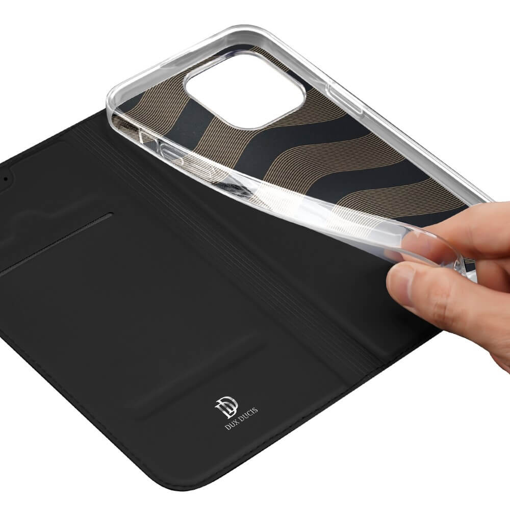 iPhone 15 Pro Max - Dux Ducis Skin Pro Flip Case - Image 13