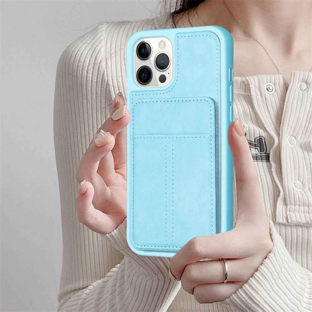 iPhone 15 Pro Max - Kickstand Case mit Kartenfächer - Image 20
