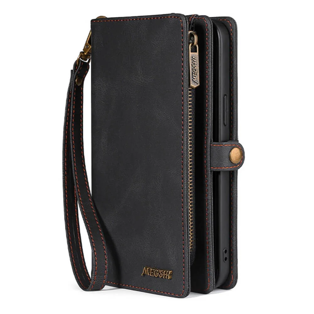 iPhone 15 Pro Max - Megshi 2-1 Brieftaschen Hülle - Image 6