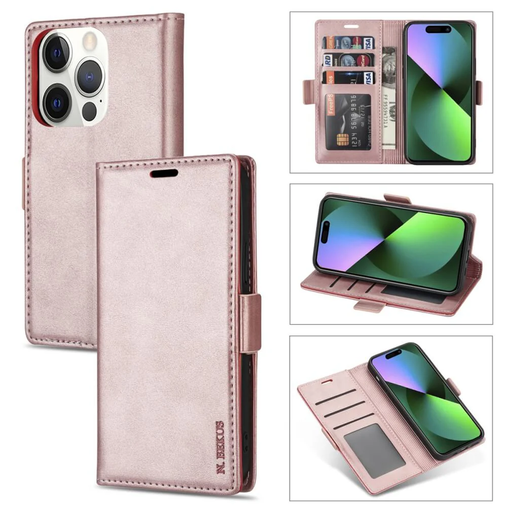 iPhone 15 Pro Max - N.bekus Flip Case Hülle - Image 4
