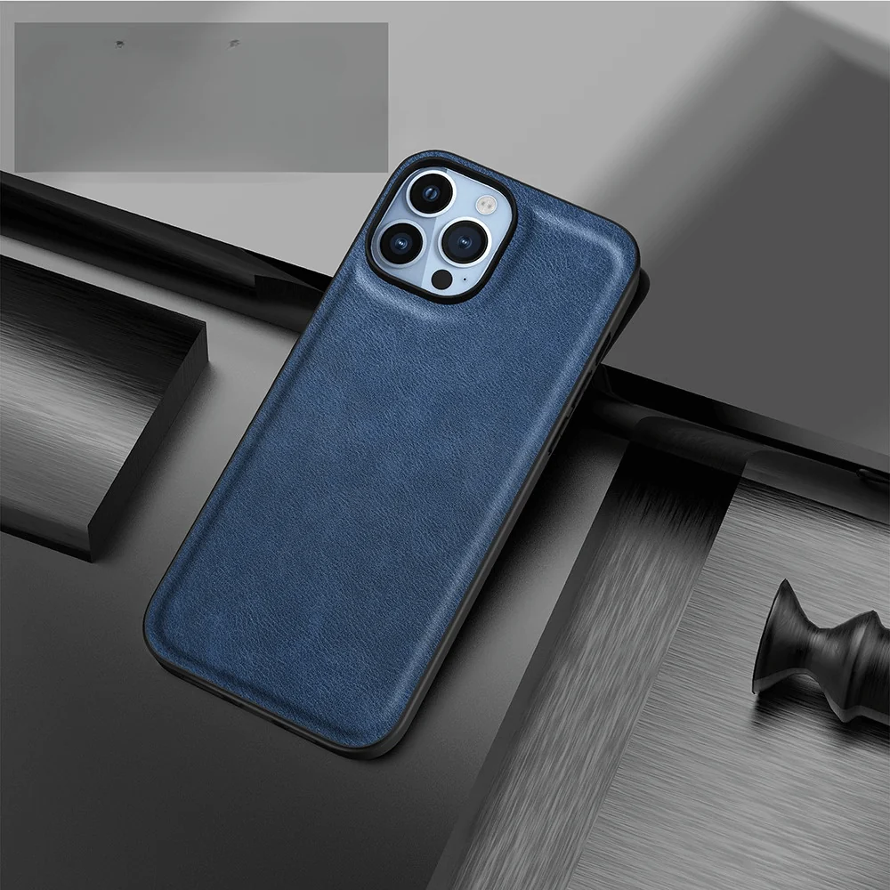 iPhone 15 Pro Max - Retro Schutzhülle Kunstleder - Image 12
