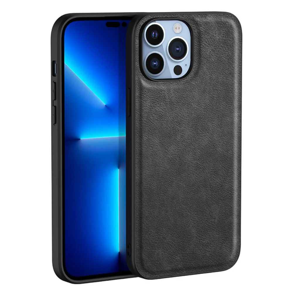 iPhone 15 Pro - Retro Schutzhülle Mit Kunstleder - Image 6