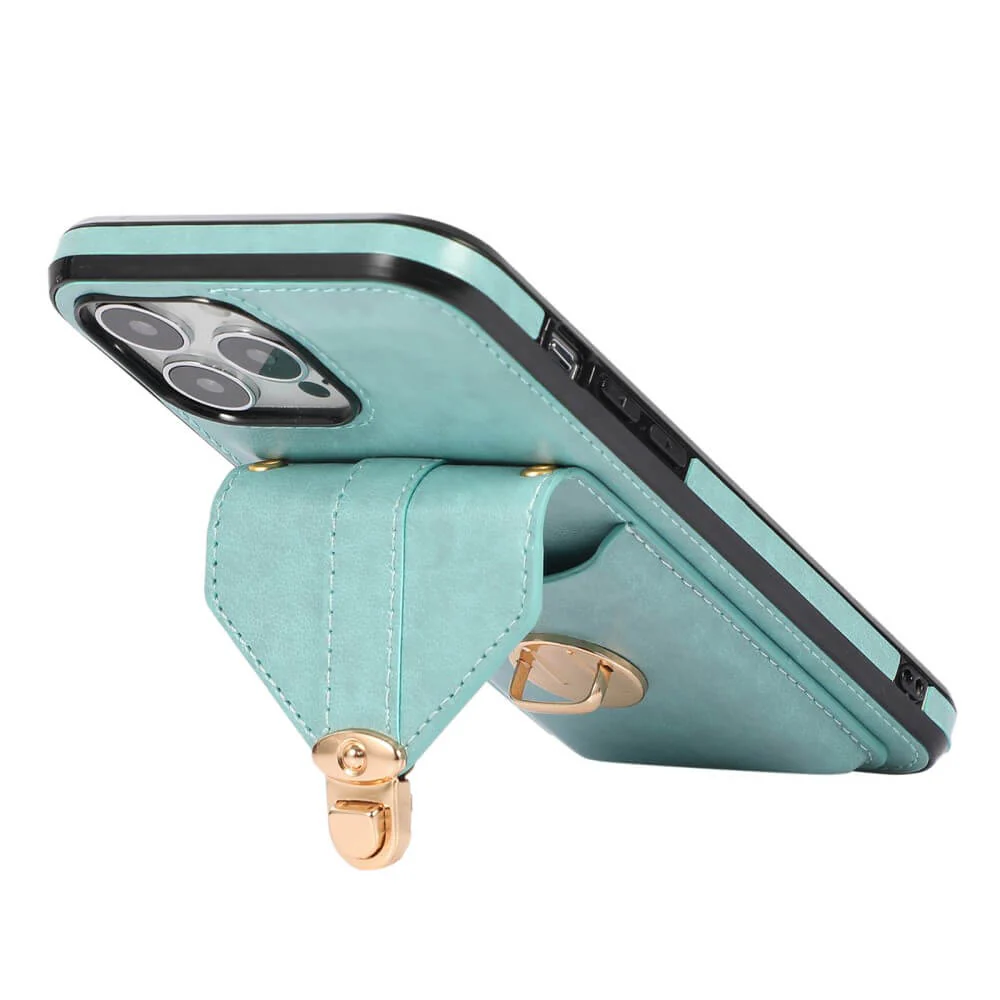 iPhone 15 Pro - Schutzhülle Case Mit Tasche - Image 3