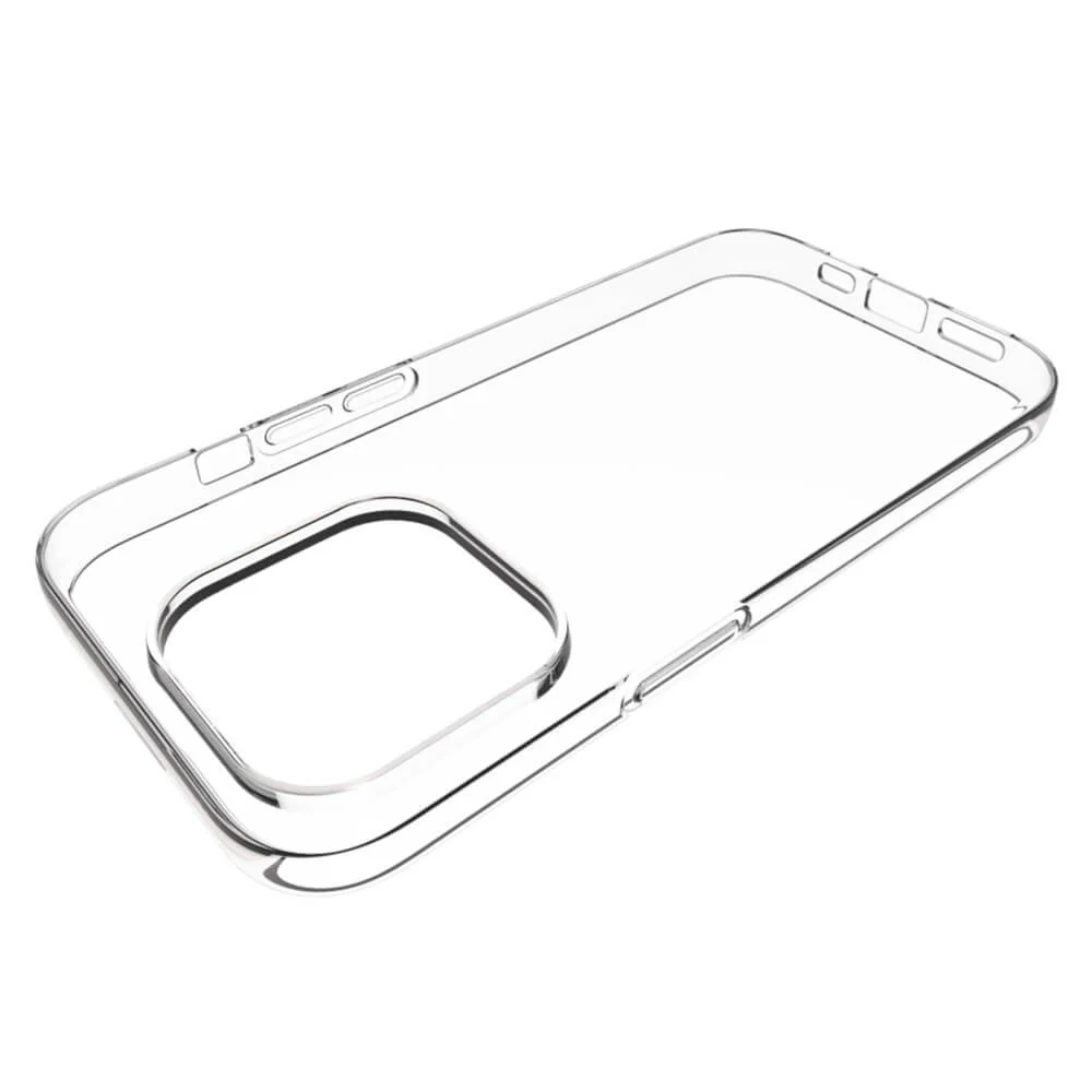 iPhone 15 Pro - Silikon Gummi Case Transparent - Image 7