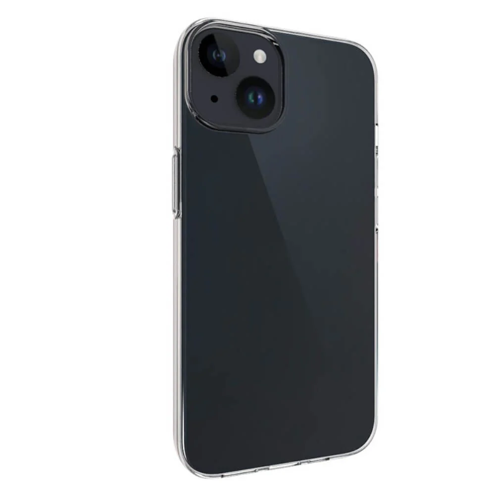 iPhone 15 - Silikon Gummi Case Transparent - Image 3