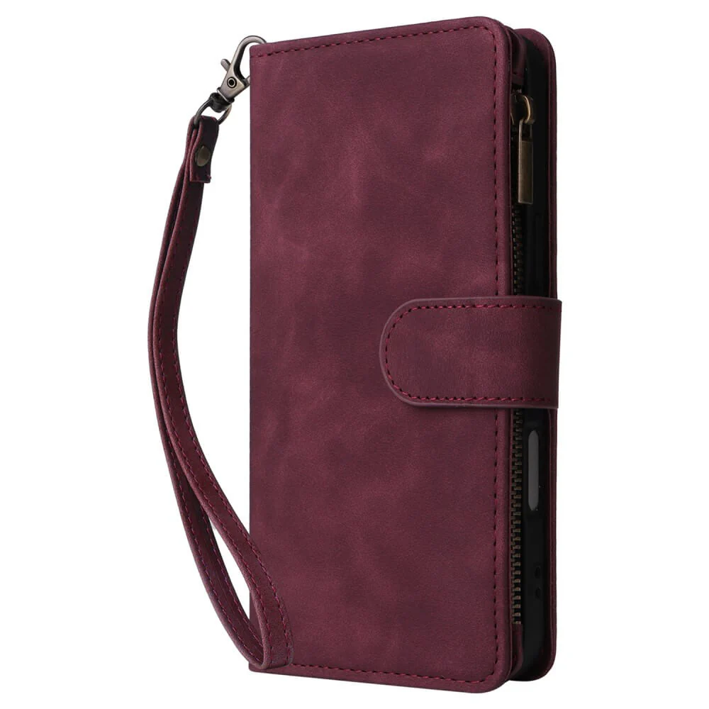 iPhone 16 - Brieftaschen Hülle mit Umhängeband - Image 20