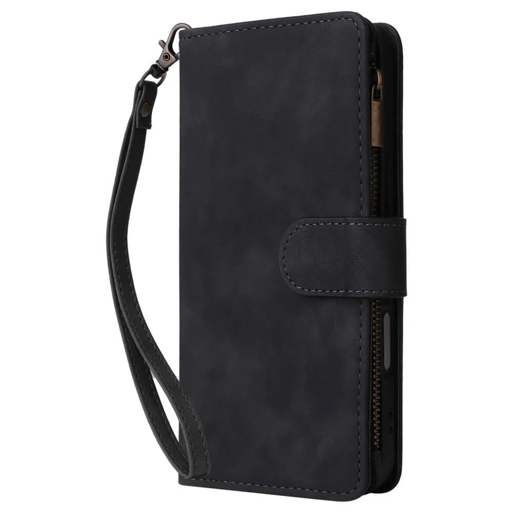 iPhone 16 - Brieftaschen Hülle mit Umhängeband - Image 28