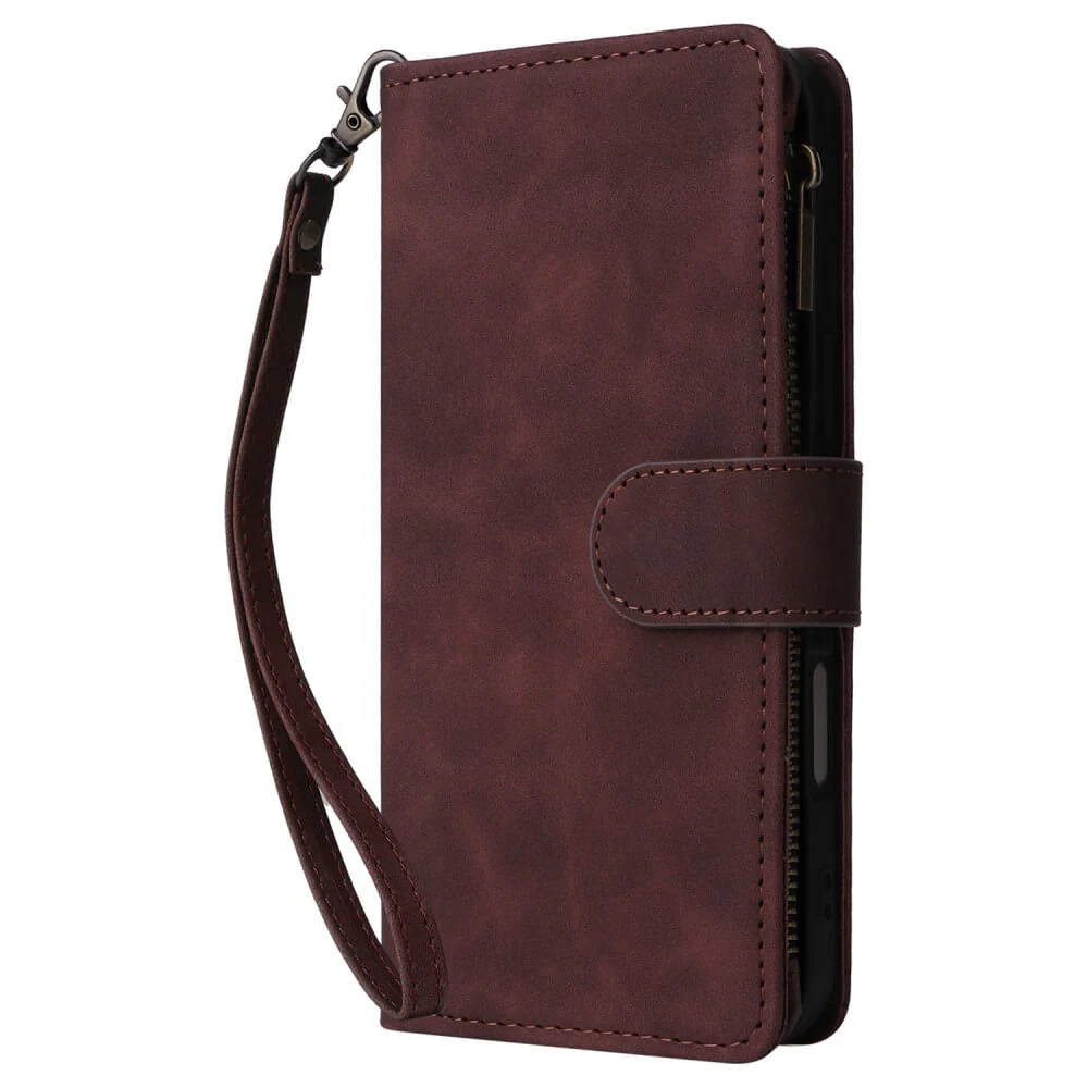 iPhone 16 - Brieftaschen Hülle mit Umhängeband - Image 43