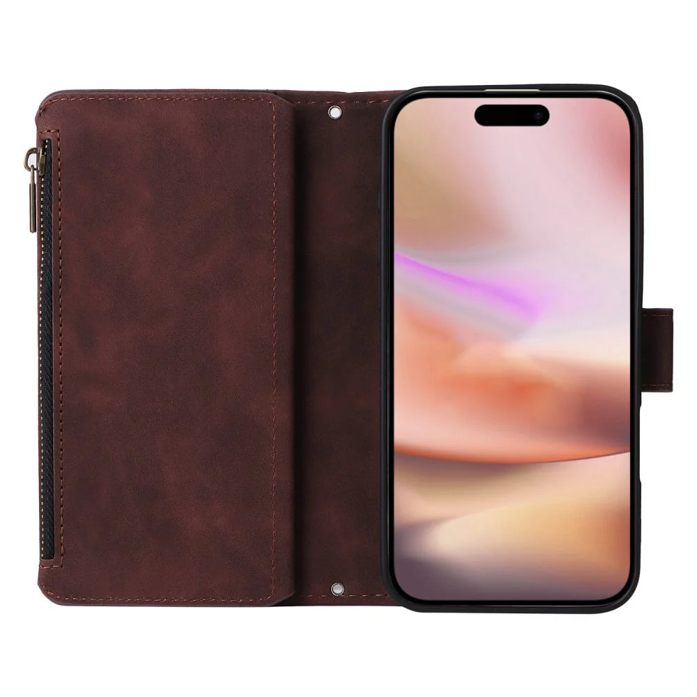 iPhone 16 - Brieftaschen Hülle mit Umhängeband - Image 50