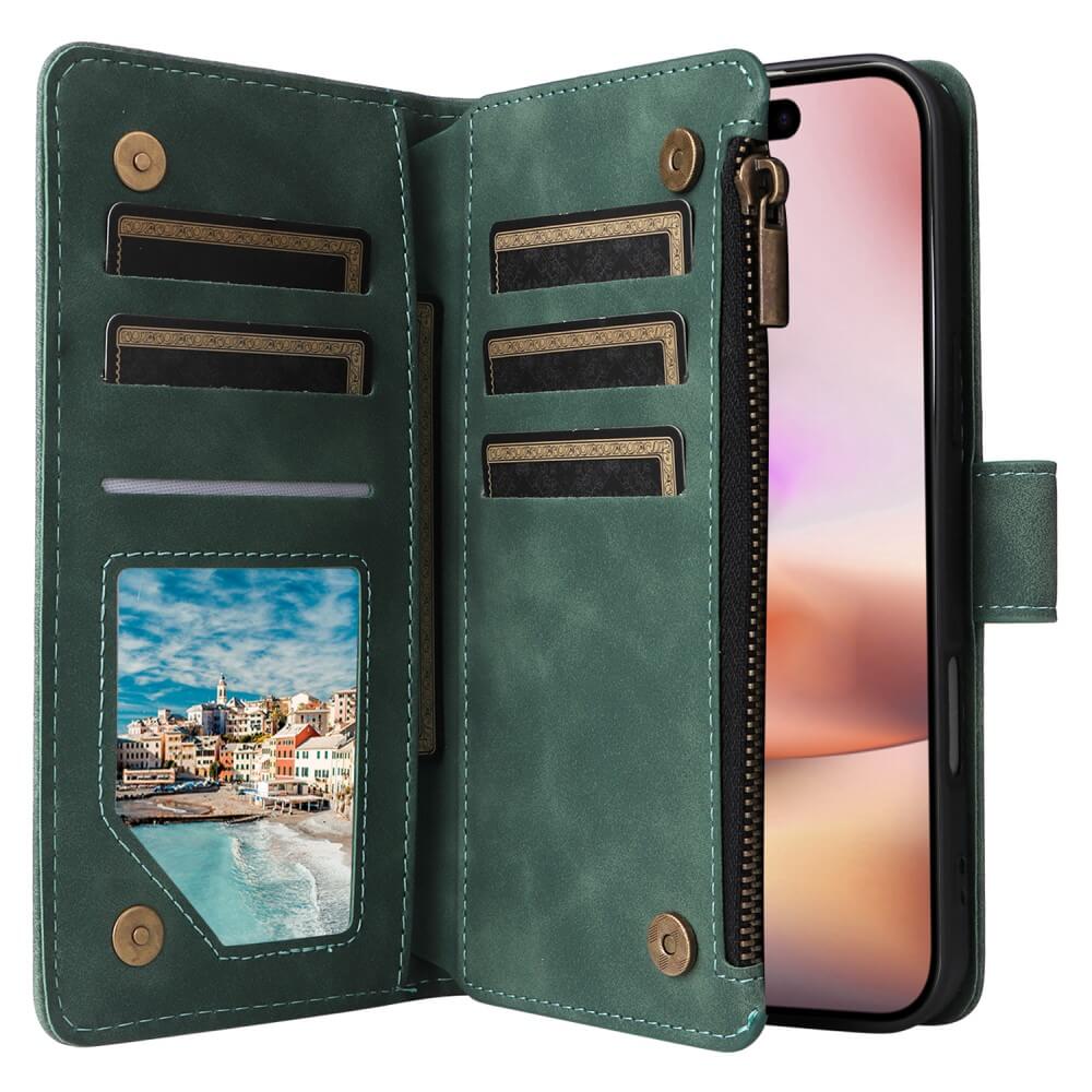 iPhone 16 - Brieftaschen Hülle mit Umhängeband - Image 60