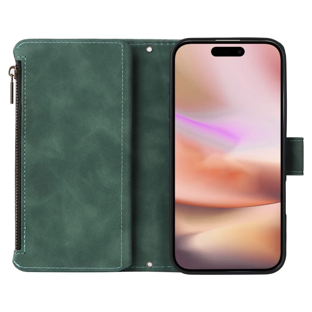 iPhone 16 - Brieftaschen Hülle mit Umhängeband - Image 64