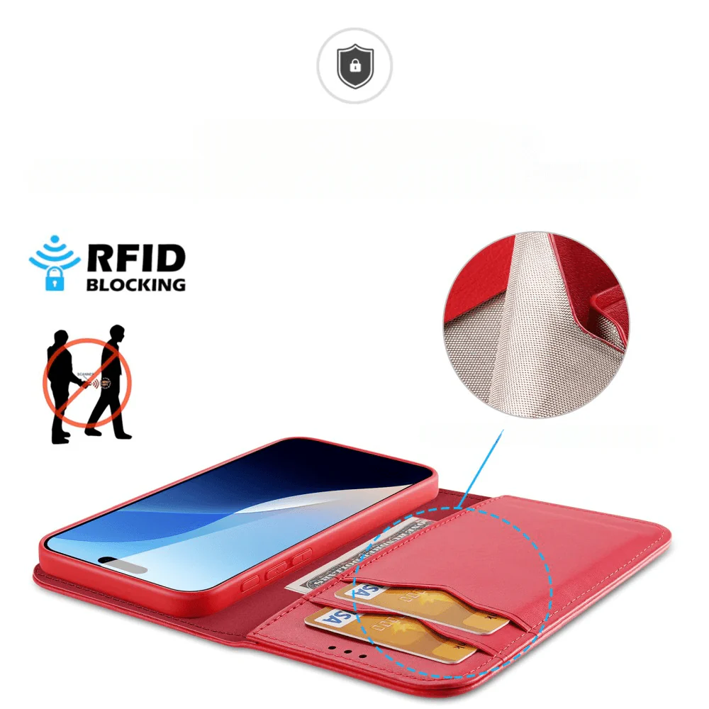 iPhone 16 - DUX DUCIS HIVO Etui Tasche mit RFID-Schutz - Image 8