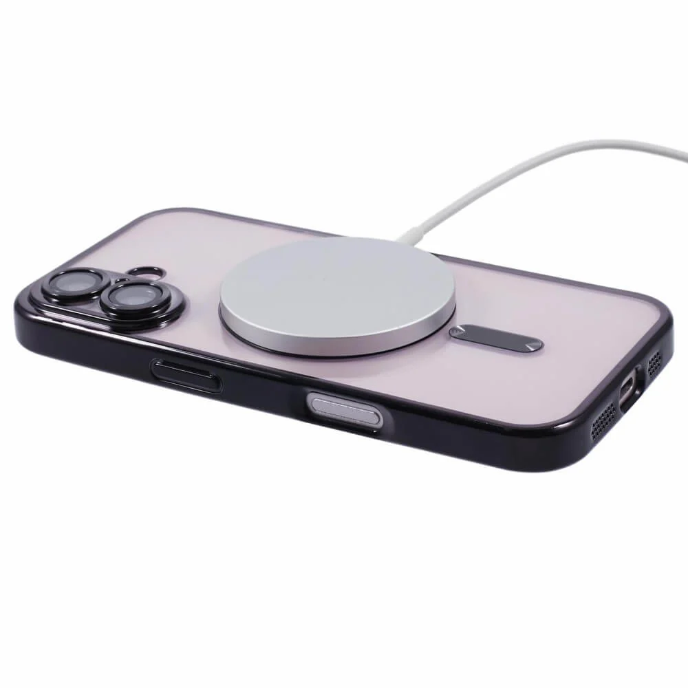iPhone 16 - Handyhülle mit metallischem Design & Kameraschutz - Image 26