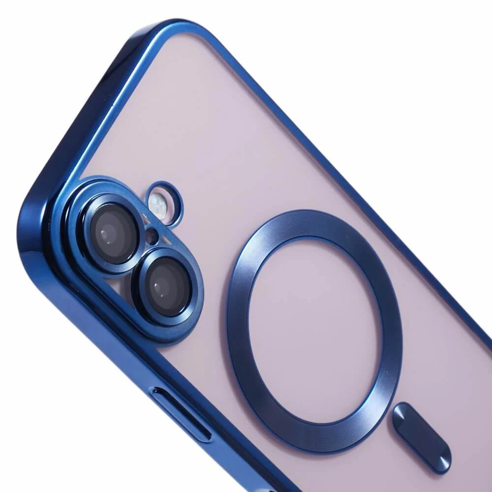 iPhone 16 - Handyhülle mit metallischem Design & Kameraschutz - Image 35