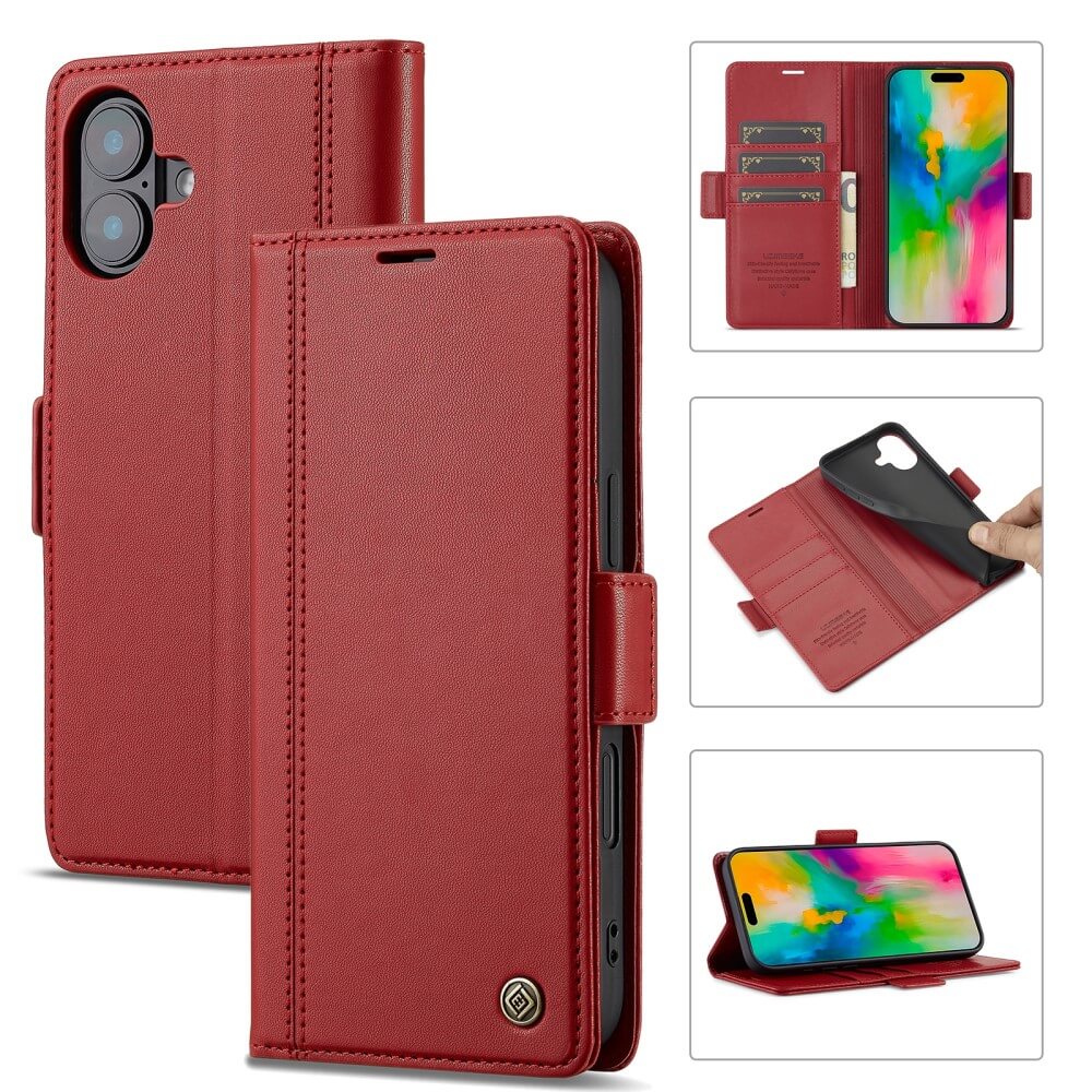 iPhone 16 - LC.IMEEKE Flip Case Business - Image 15