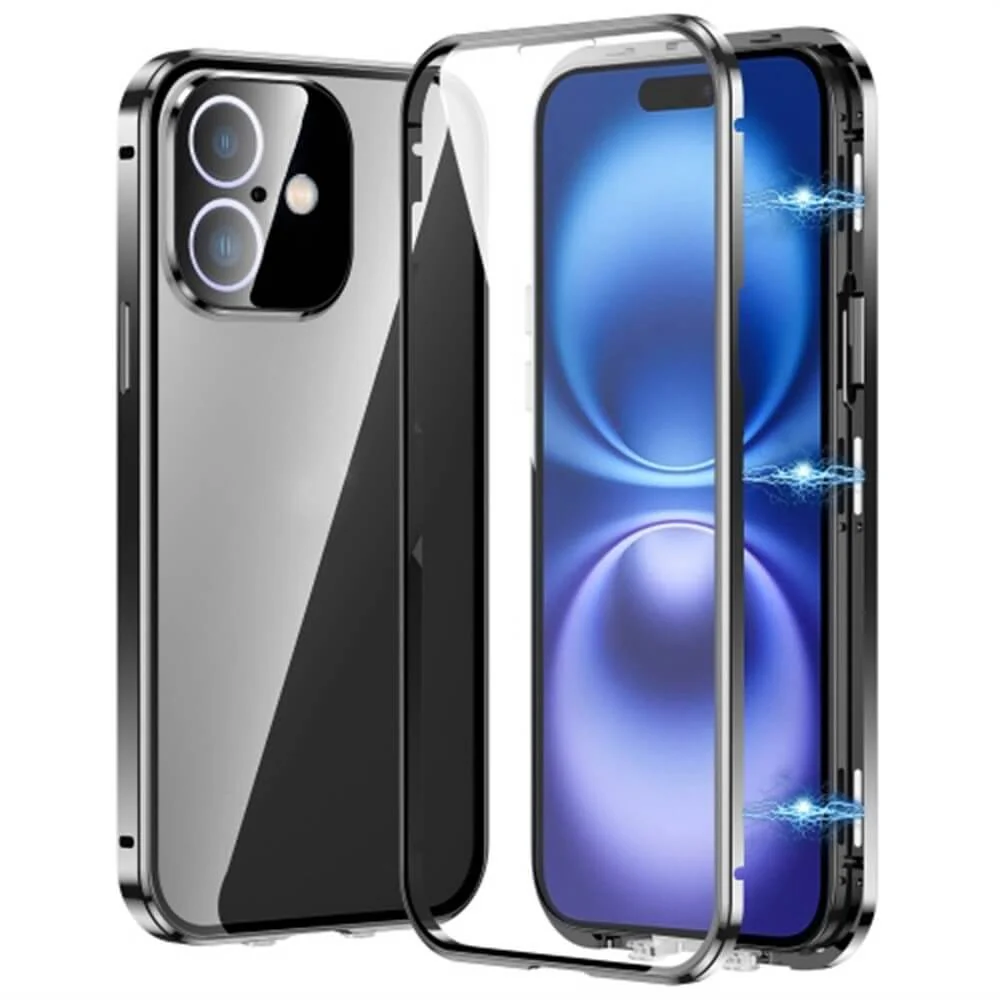 iPhone 16 - Magnetische 360° Premium Schutzhülle mit Panzerglas - Image 5