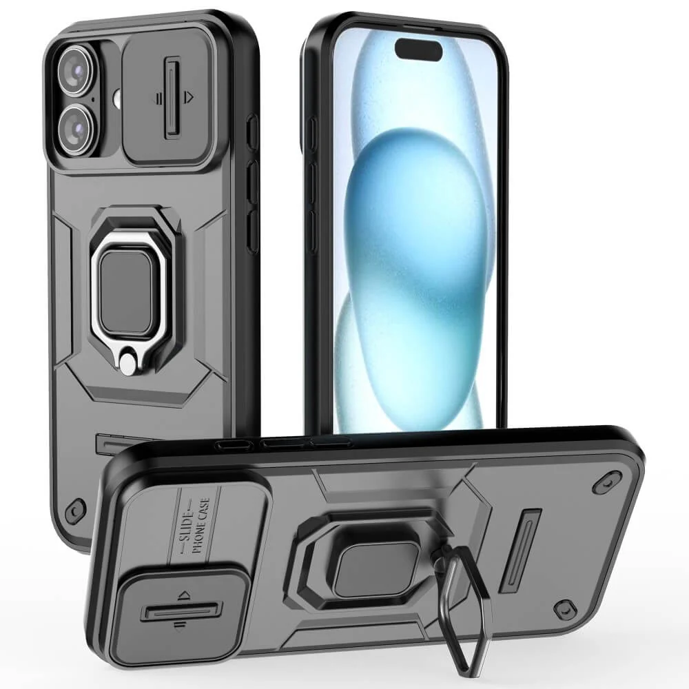 iPhone 16 Plus - Armor Case mit Kickstand