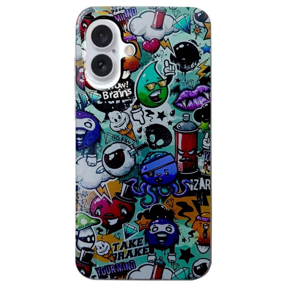 iPhone 16 Plus - Cover Handyhülle mit stilvollem Motiv - Image 13
