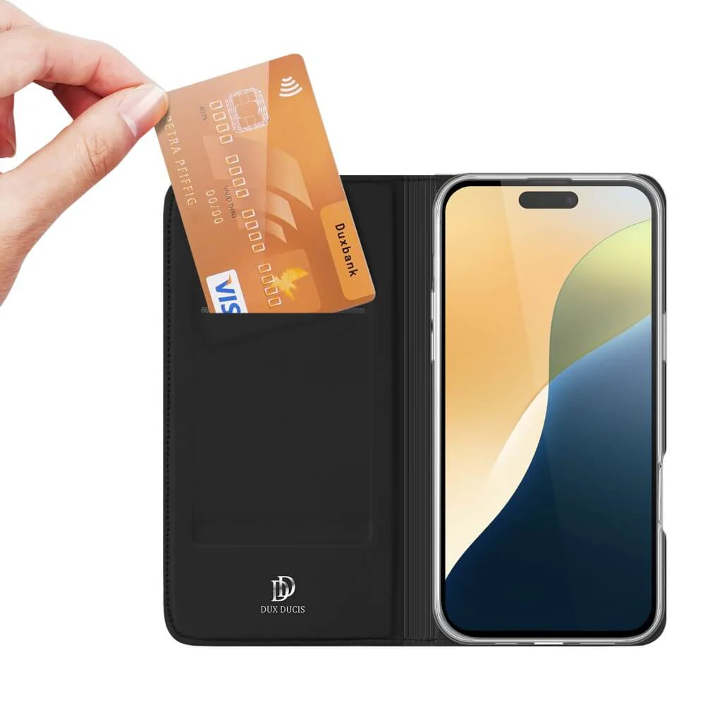 iPhone 16 - Dux Ducis Skin Pro Flip Case - Image 2