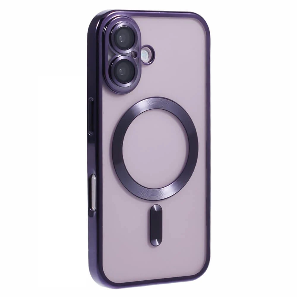 iPhone 16 Plus - Handyhülle mit metallischem Design & Kameraschutz - Image 2