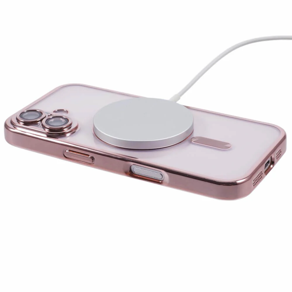 iPhone 16 Plus - Handyhülle mit metallischem Design & Kameraschutz - Image 8