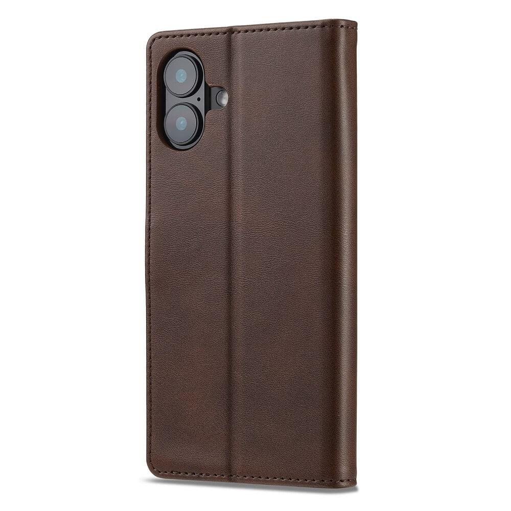 iPhone 16 Plus - LC.IMEEKE Leder Etui Hülle - Image 9
