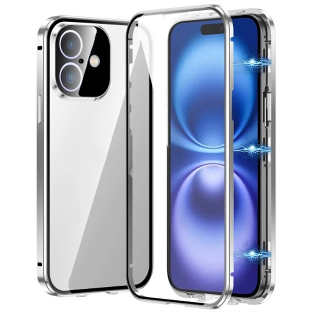 iPhone 16 Plus - Magnetische 360° Premium Schutzhülle mit Panzerglas - Image 2