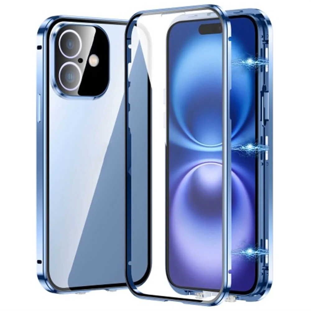 iPhone 16 Plus - Magnetische 360° Premium Schutzhülle mit Panzerglas - Image 4