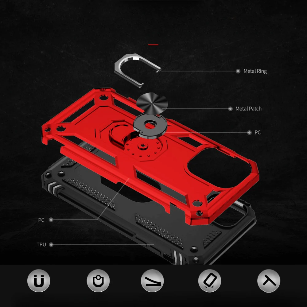 iPhone 16 Plus - Robustes Back Cover mit Kickstand - Image 10
