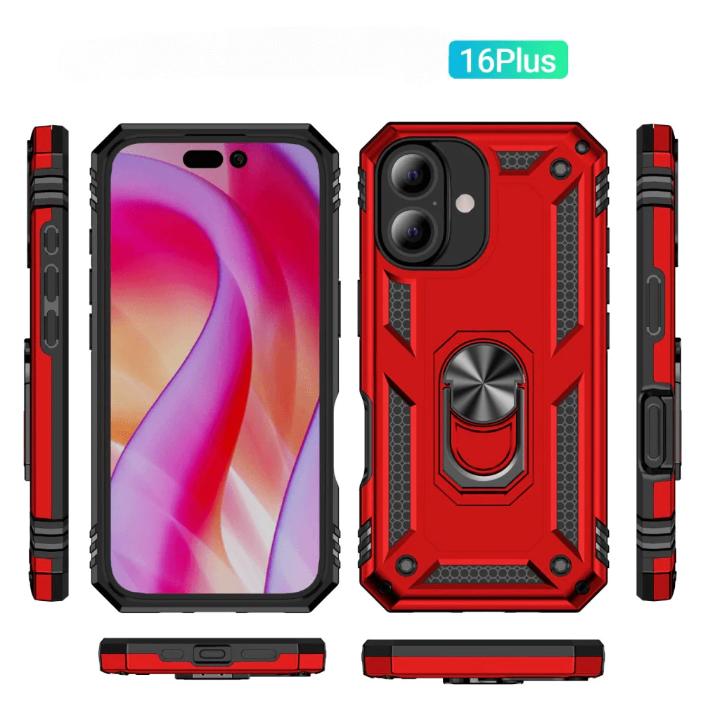 iPhone 16 Plus - Robustes Back Cover mit Kickstand - Image 12