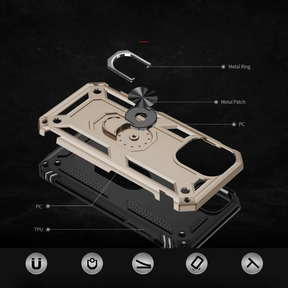 iPhone 16 Plus - Robustes Back Cover mit Kickstand - Image 16