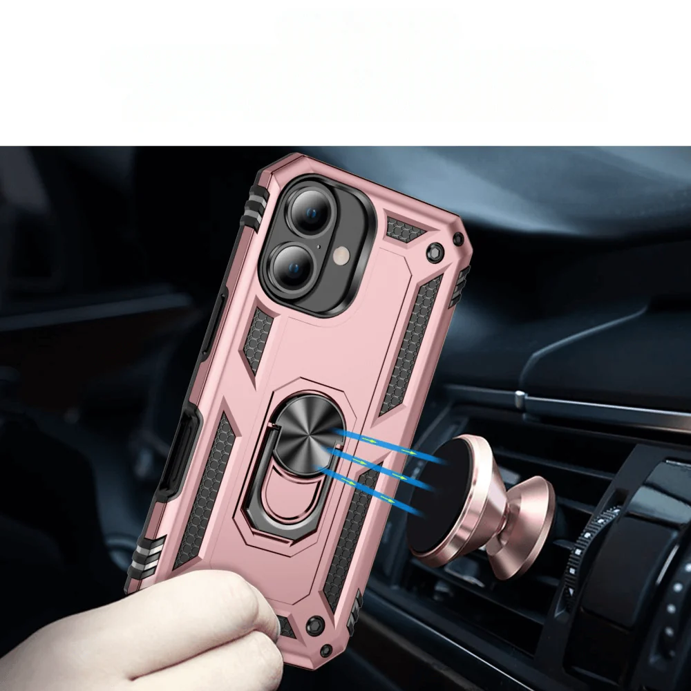 iPhone 16 Plus - Robustes Back Cover mit Kickstand - Image 27