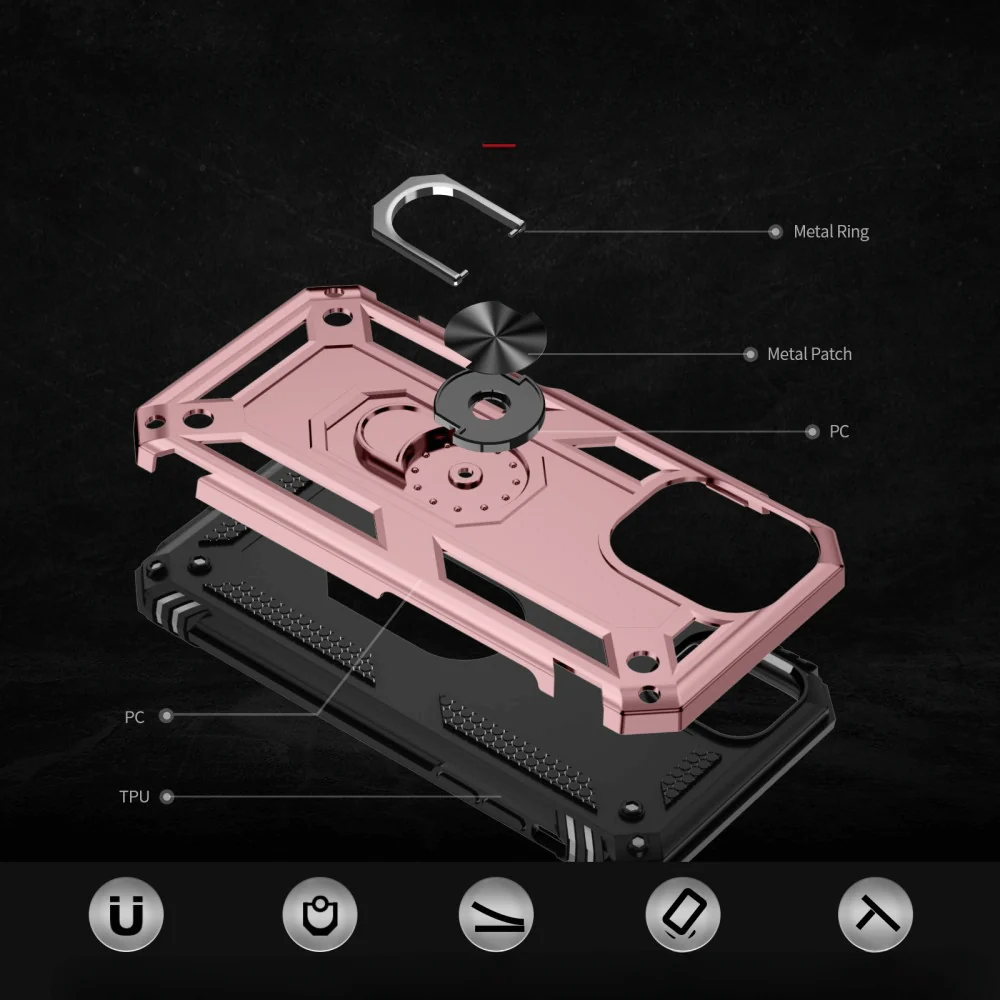 iPhone 16 Plus - Robustes Back Cover mit Kickstand - Image 28