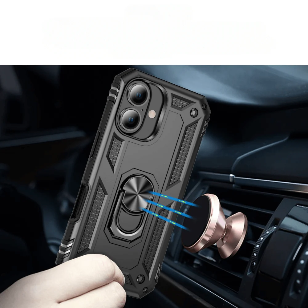 iPhone 16 Plus - Robustes Back Cover mit Kickstand - Image 3