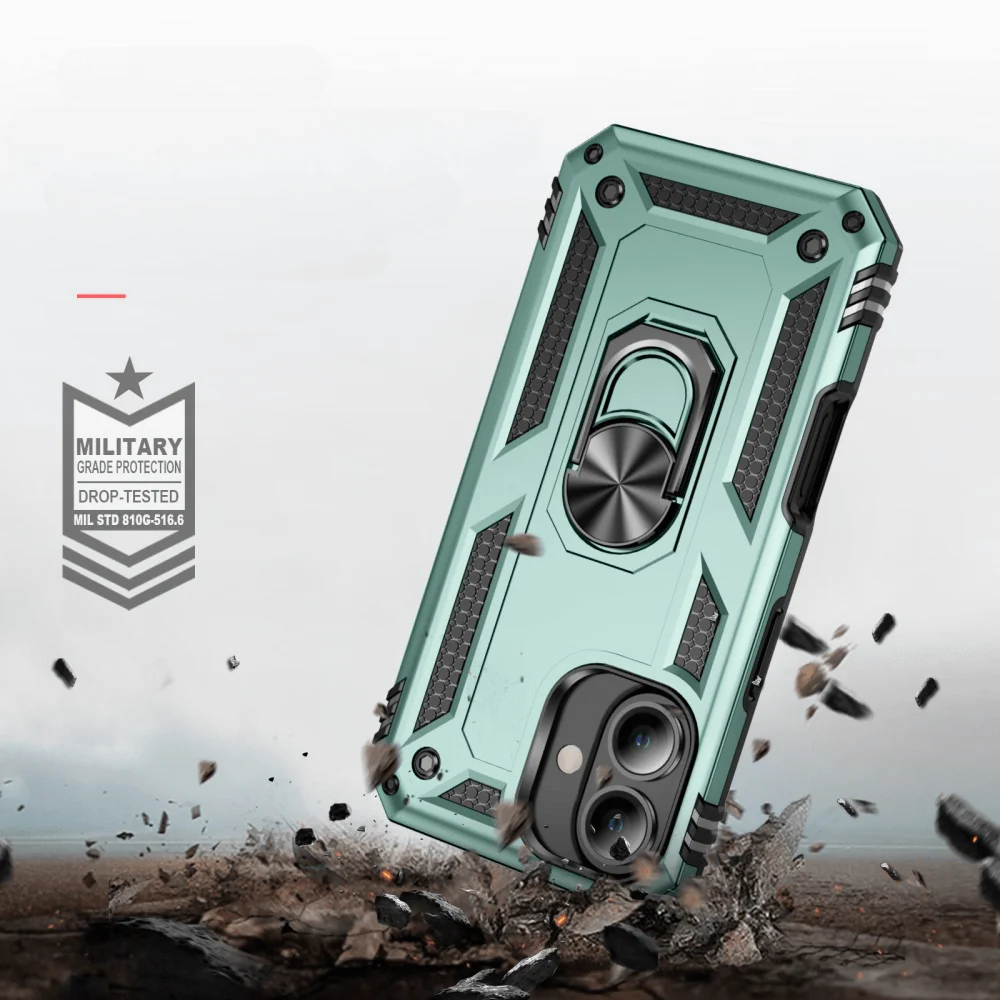 iPhone 16 Plus - Robustes Back Cover mit Kickstand - Image 35