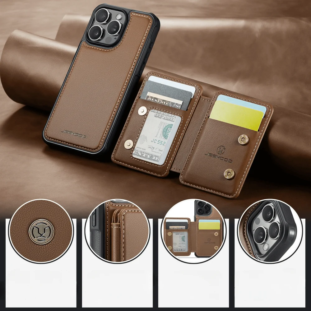 iPhone 16 Pro - 2-in-1 Backcover mit Kreditkarten-Etui - Image 13