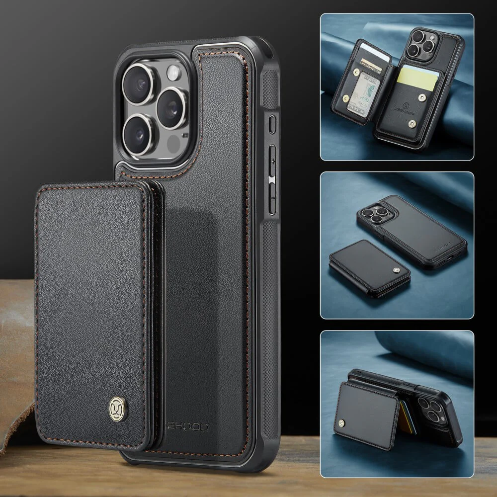iPhone 16 Pro - 2-in-1 Backcover mit Kreditkarten-Etui - Image 22