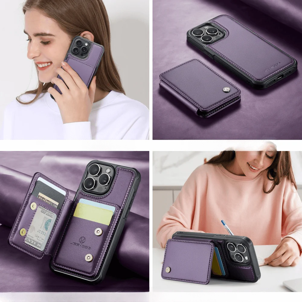 iPhone 16 Pro - 2-in-1 Backcover mit Kreditkarten-Etui - Image 30