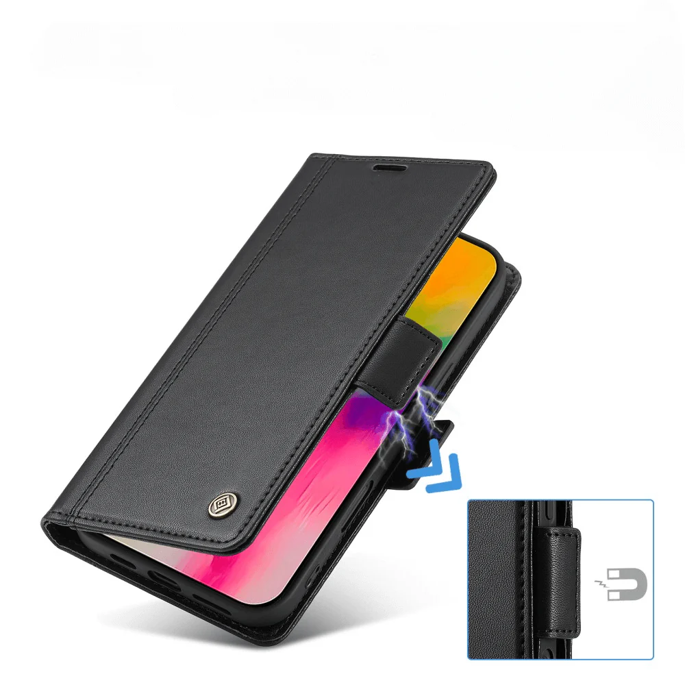 iPhone 16 Pro - LC.IMEEKE Flip Case Business - Image 3