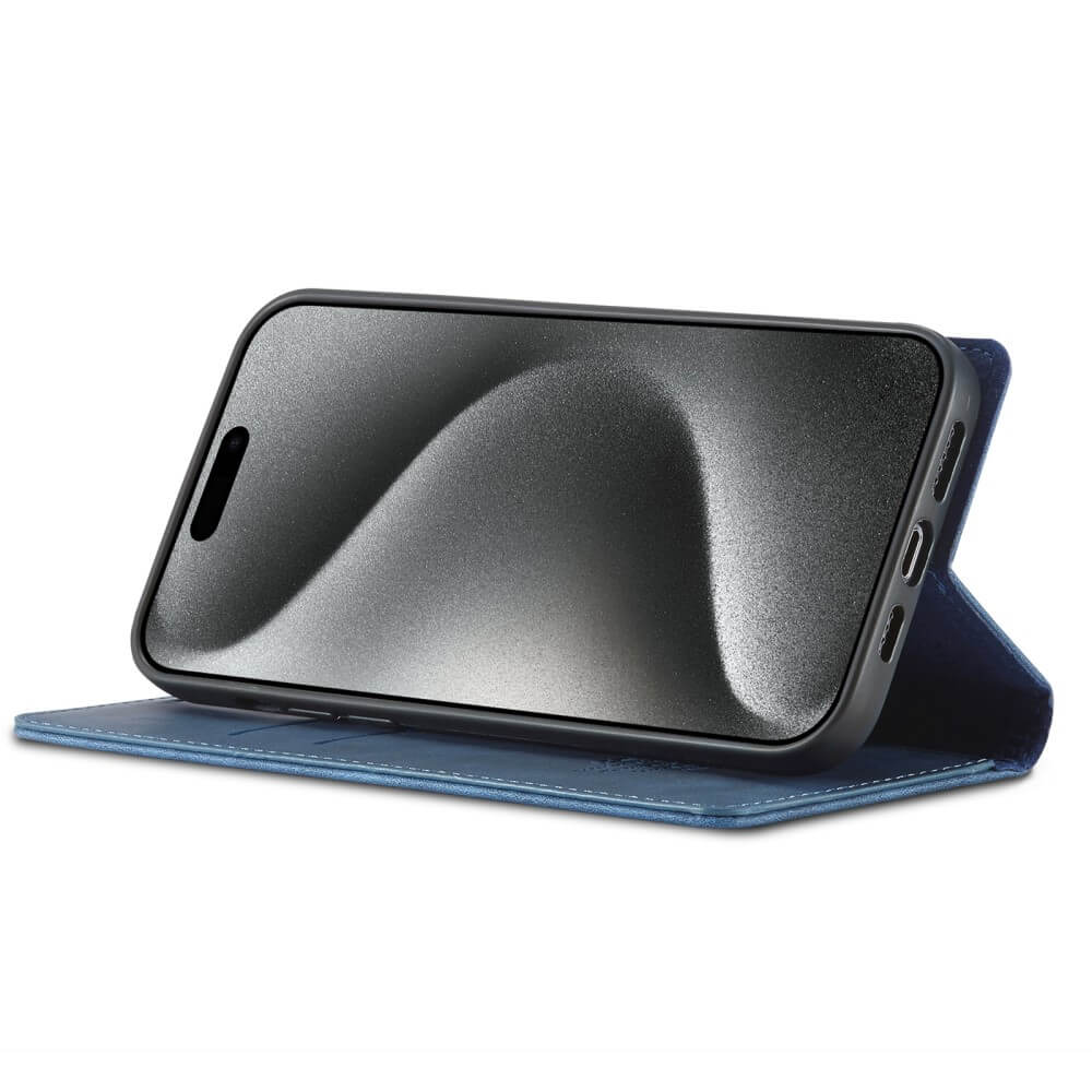 iPhone 16 Pro - LC.IMEEKE Flip Case Vintage - Image 15