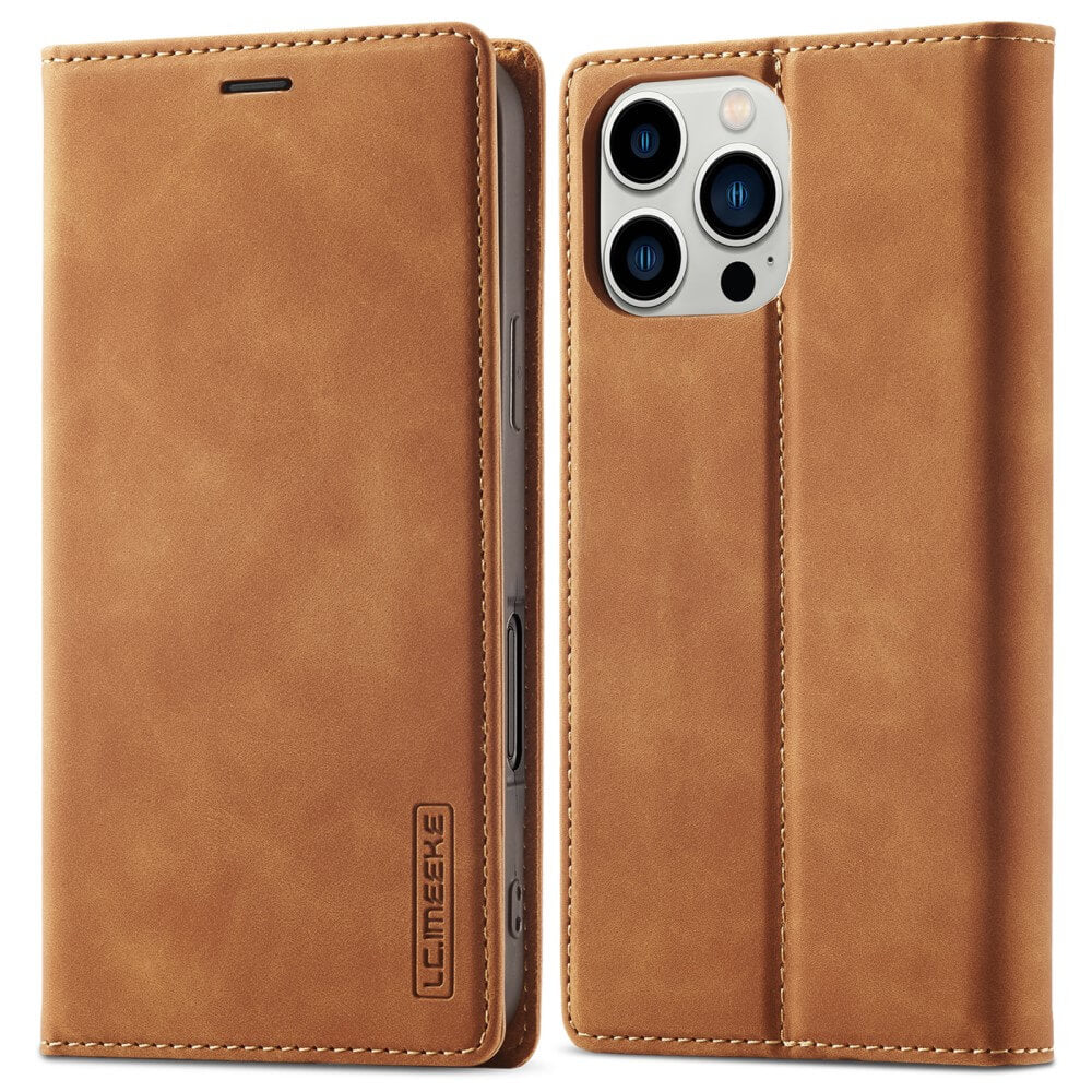 iPhone 16 Pro - LC.IMEEKE Flip Case Vintage - Image 17